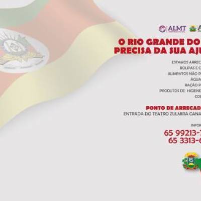 ALMT é ponto de arrecadação de donativos para as vítimas das enchentes no RS - Notícias - Mato Grosso digital