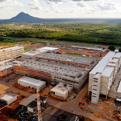 Obras no novo Hospital Universitário Júlio Muller avançam; veja imagens da evolução - Notícias - Mato Grosso digital