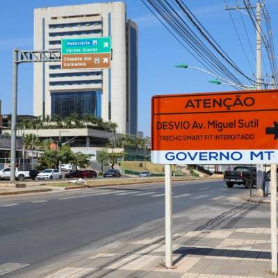 Alça de acesso à Avenida Miguel Sutil será interditada a partir de segunda-feira (29) - Notícias - Mato Grosso digital