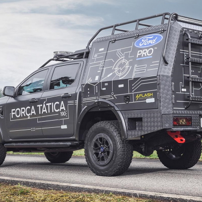 Ford Pro exibe Ranger e Transit em versões de polícia na feira LAAD 2024 - Notícias - Mato Grosso digital
