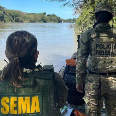 Sema-MT e Polícia Federal combatem extração ilegal de ouro em Peixoto de Azevedo - Notícias - Mato Grosso digital