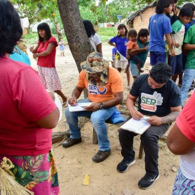 Setasc realiza busca ativa em aldeias Xavantes para inserção de indígenas no SER Família - Notícias - Mato Grosso digital