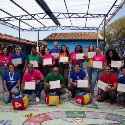 Voluntários de Valor da Nissan levam educação para o trânsito a crianças e idosos - Notícias - Mato Grosso digital