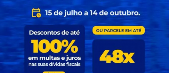 Contribuintes podem quitar dívidas com descontos de juros e multas