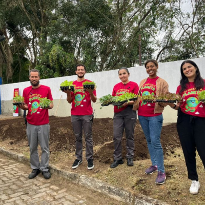Alunos Do Projeto Social da Nissan ‘Escola Verde’ Fazem Primeira Colheita - Notícias - Mato Grosso digital