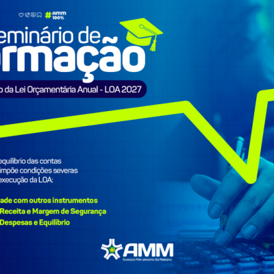 AMM abre inscrições para seminário sobre elaboração da LOA/2027 - Notícias - Mato Grosso digital