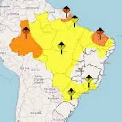 Chegada de frente fria ameniza o calorão e traz chuvas; confira onde - Notícias - Mato Grosso digital
