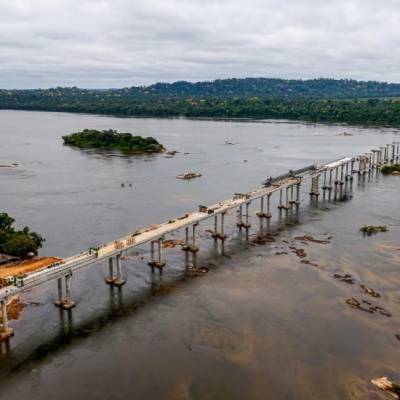 Com 1.410 metros de extensão, ponte do Rio Juruena chega a 68% de execução - Notícias - Mato Grosso digital