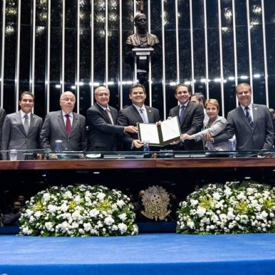 Com Alckmin e Vieira, Congresso promulga acordo Mercosul-UE - Notícias - Mato Grosso digital