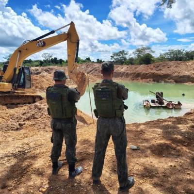 Companhia Ambiental da PM fecha garimpo ilegal e apreende equipamentos - Notícias - Mato Grosso digital