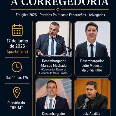 DIÁLOGO DA CORREGEDORIA - Notícias - Mato Grosso digital