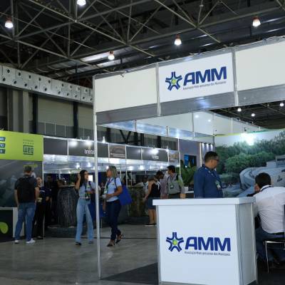 Estande da AMM recebe prefeitos e visitantes na Expominério 2025 - Notícias - Mato Grosso digital