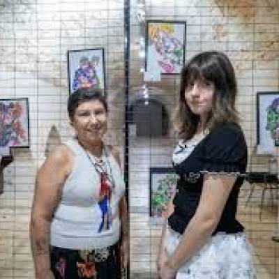 Exposição que celebra da arte cuiabana entre avó e neta segue até dia 21 - Notícias - Mato Grosso digital