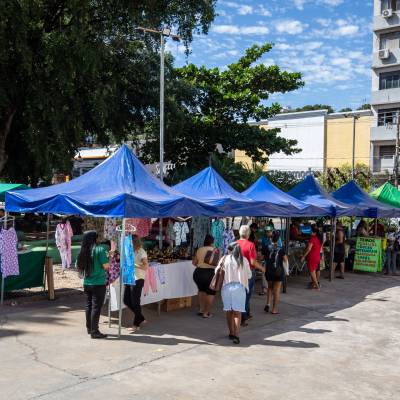 Feira da Agricultura Familiar atrai grande público na Praça da República - Notícias - Mato Grosso digital