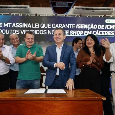 Governador afirma que Free Shop vai dar 
