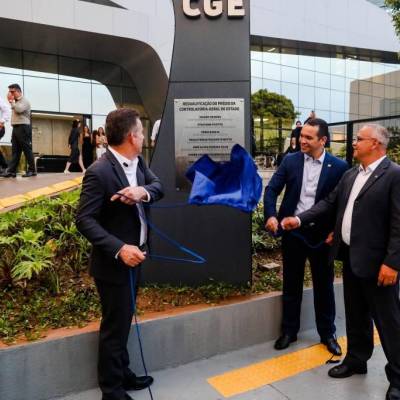 Governo de Mato Grosso reinaugura sede da CGE após requalificação completa - Notícias - Mato Grosso digital
