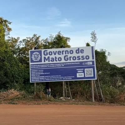 Governo de MT investe R$ 8,4 milhões no asfaltamento de vias em Nova Poxoréu - Notícias - Mato Grosso digital