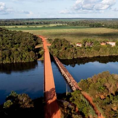 Imagens de drone destacam mudança em rodovias após Governo de MT substituir pontes de madeira - Notícias - Mato Grosso digital