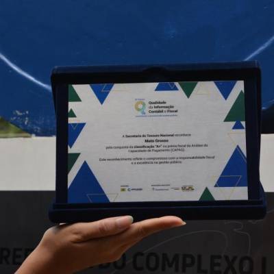 Mato Grosso recebe nota A+ do Tesouro Nacional pelo 2º ano consecutivo - Notícias - Mato Grosso digital
