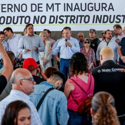 “O gasoduto é um marco para a industrialização na Capital”, afirma governador - Notícias - Mato Grosso digital