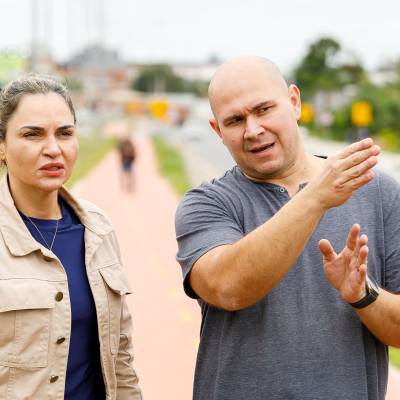 Prefeito e vice anunciam melhorias na Avenida Parque do Barbado - Notícias - Mato Grosso digital