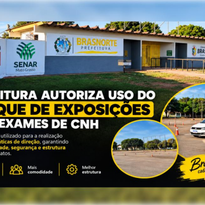 Prefeitura autoriza uso do Parque de Exposições para exames de CNH - - Notícias - Mato Grosso digital