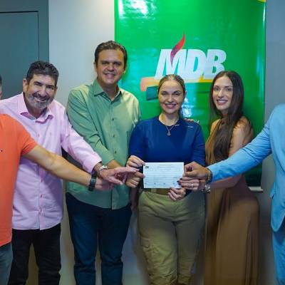 Vice-prefeita de Cuiabá, Vânia Rosa oficializa filiação ao MDB - Notícias - Mato Grosso digital