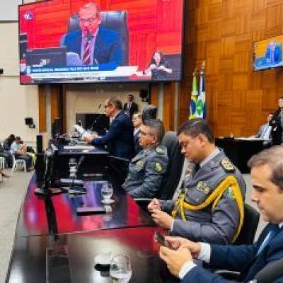Wilson Santos conduz sessão especial em homenagem aos 190 anos da PMMT - Notícias - Mato Grosso digital