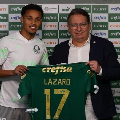 Apresentado no Palmeiras, Lázaro não vê retrocesso na carreira e revela preferência por posição - Notícias - Mato Grosso digital