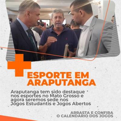 ARAPUTANGA DESTAQUE NO ESPORTE MATO-GROSSENSE - Notícias - Mato Grosso digital