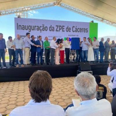 Assessor da Comissão de Sustentabilidade Fiscal do TCE-MT é homenageado por contribuição à criação da ZPE de Cáceres - Notícias - Mato Grosso digital