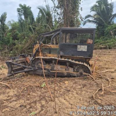 Batalhão Ambiental da PM intercepta área de desmatamento e apreende trator em Colniza - Notícias - Mato Grosso digital