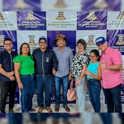 Botelho cumpre agenda em Barra do Bugres e reforça parcerias com lideranças locais - Notícias - Mato Grosso digital