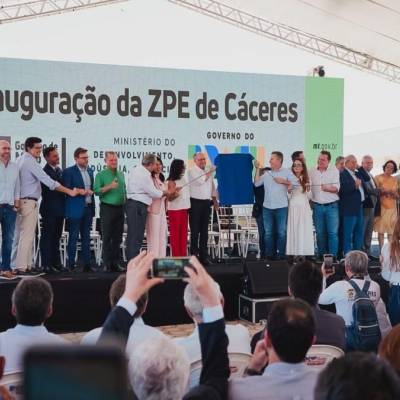 Deputado Max Russi participa de inauguração da ZPE em Cáceres - Notícias - Mato Grosso digital