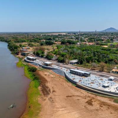 Obra da orla de Santo Antônio de Leverger entra na reta final; entrega anima empresários com alta do turismo e economia local - Notícias - Mato Grosso digital
