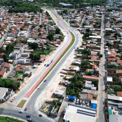 Obras na Avenida Parque do Barbado entram na fase final - Notícias - Mato Grosso digital
