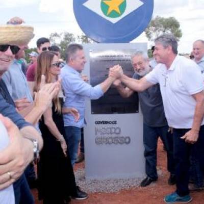 Parceria entre Governo e Assembleia acelera obras e inaugurações no Oeste de Mato Grosso - Notícias - Mato Grosso digital