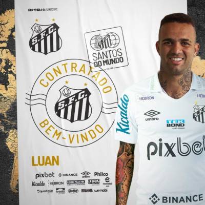 Santos anuncia a contratação do meia-atacante Luan - Notícias - Mato Grosso digital