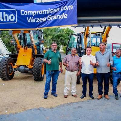 Várzea Grande recebe equipamentos para fortalecer agricultura familiar e limpeza urbana - Notícias - Mato Grosso digital